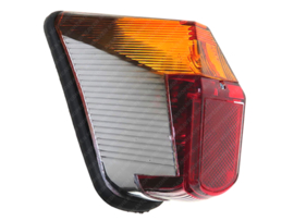 Taillight Hella Oldtimer Chrome - Red - Orange Zündapp 517 / Universal