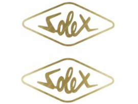 Sticker set Solex Goud 70mm x 33mm 2-Delig Solex