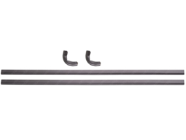Tank Decorative Strip + Bends Grey Honda Camino