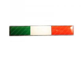 3D Embleem 74mm x 12mm Italia