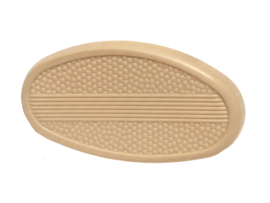 Kneerubber Left side Creme Original! Kreidler Egg-Tank