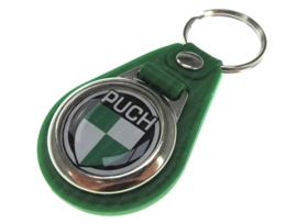 Sleutelhanger Groen Logo Puch