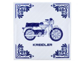 Tile Delft Blue 15cm x 15cm Kreidler
