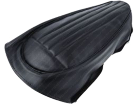 Buddyseat Cover Black Sport Length lines Yamaha FS1 1969 - 1978