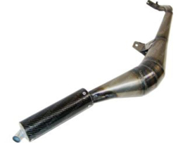 Exhaust 30mm Simonini Calibrata Carbon Gilera Citta / Vespa Ciao / SI