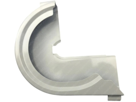 Kettingkast Deksel Metaal Wit Grondverf Tomos 2L / 3L / Puch MV / VS / DS / Etc