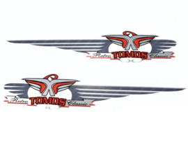 Sticker set Tank 2-Pieces Tomos Classic