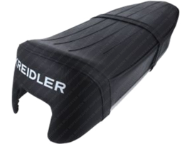Buddyseat saddle Black Length lines Kreidler 1973