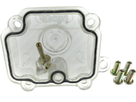 Deckel Schwimmerkamer Transparent 15mm - 23mm Polini CP Vergaser