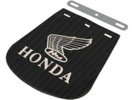 Mudflap Honda Logo Black Honda Models