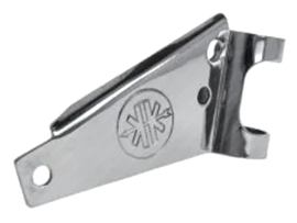 Headlight Hook Left side with Logo Clamped Kreidler