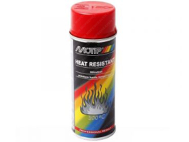 Spray Paint Motip Heat Resistant Red 400ML