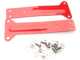 Bracket set Front fender Red Complete Gilera Citta