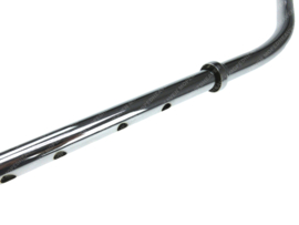 Exhaust Manifold Chrome 22mm as Original Puch VS50 / MS50