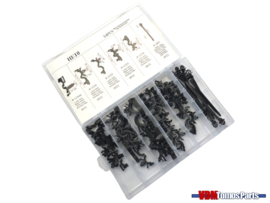 Assortment set Wiring harness guides 54-Pieces
