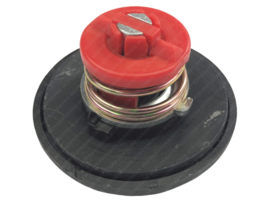 Tank cap with lock black Tomos A3/A35/Etc