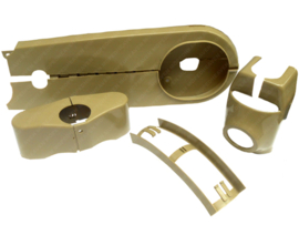 Bodywork set Taupe 4-Pieces Kreidler 1968 - 1972