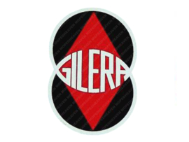 Sticker Logo Large 80mm x 55mm Gilera
