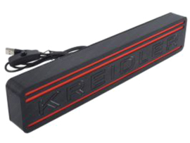 Lamp Red - Stripes LED 295mm x 55mm x 27mm Kreidler