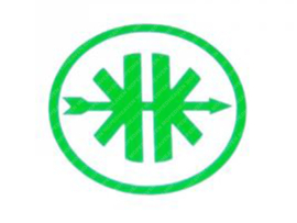 Transfer Sticker Front fender KK Logo 45mm Green Kreidler