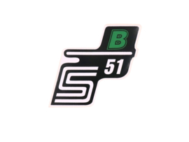Sticker S51 B Green Simson S51