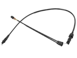 Gas kabel + oliepomp kabel Zwart Honda MT