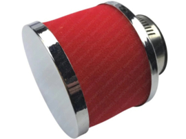 Schaumfilter Recht 28mm Rot Universal