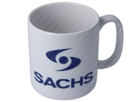 Coffee Mug White - Blue Print Sachs