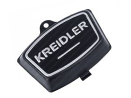 Cap upper plate handlebar Black Kreidler