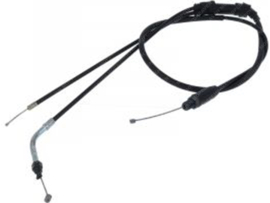 Throttle Cable + Oilpump Cable Black Honda MB / MTX-SH