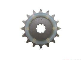 Voortandwiel 16 Tands met rubberen demper Puch Maxi / MV / VS / DS / Monza / Etc