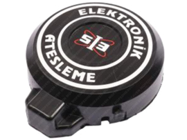 Flywheel cover Elektronik Black Peugeot 103