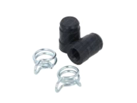 Rubber Seal + Clamp set 4.8mm Malossi Universal