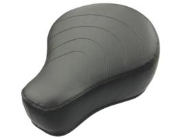 Saddle as original thick with Puch print black Puch Maxi