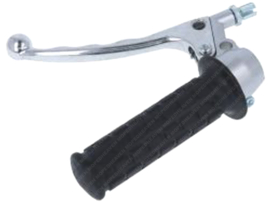 Clutch handle set Left Silver Zündapp 517
