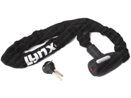 Chainlock Black 110cm x 8mm LYNX
