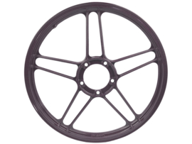 Stervelg 17 Inch Gepoedercoat Paars met Flakes! 17 x 1.35 Puch Maxi