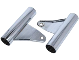 Headlight Hook set 1 Hole Chrome New Model Zündapp