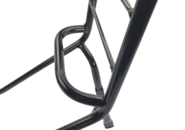 Luggagecarrier tank powdercoated black Puch Maxi S