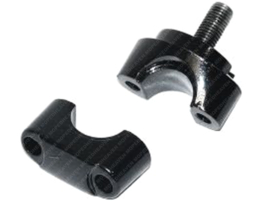 Handlebar Holder set Black Yamaha FS1