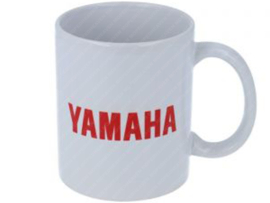 Kaffeetasse Weiß - Rot Aufdruck Yamaha