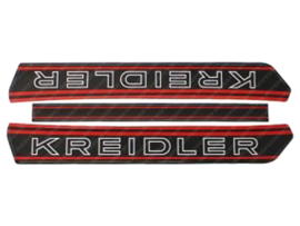 Sticker set Tank Black - Red Kreidler