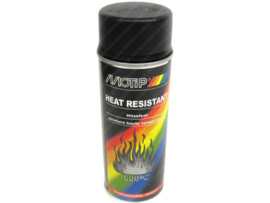 Spray Paint Motip Heat Resistant Black 400ML