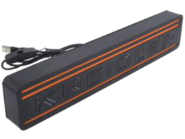 Lamp Orange - Stripes LED 295mm x 55mm x 27mm Kreidler