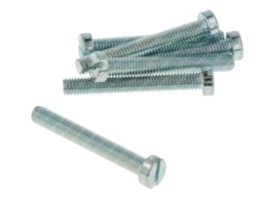 Engine Bolt Slotted Galvanized M6 x 45mm Zündapp