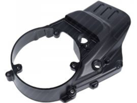 Flywheel lid Black Aluminium Yamaha DT50MX