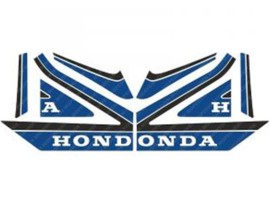 Sticker set Compleet Blauw - Wit - Zwart Honda MB50