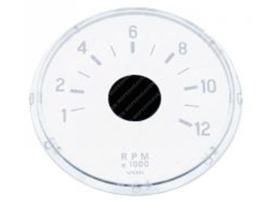 Glass VDO Tachometer 83mm White Numbers Kreidler / Zündapp