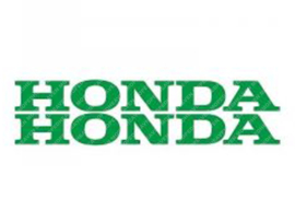 Sticker set Honda 120mm - 14mm Green 2-Pieces Honda Models