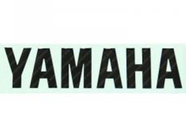 Sticker Tank 118mm x 28mm Zwart Yamaha